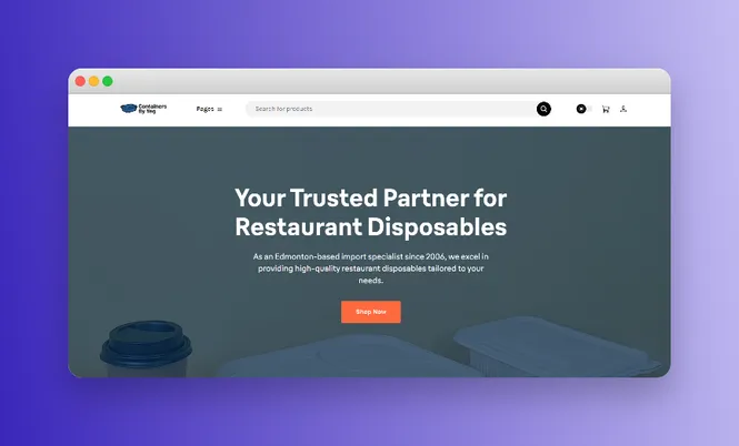 Containers By Yeg - Project Preview